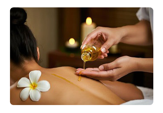 warm oil aroma therapy massage home service